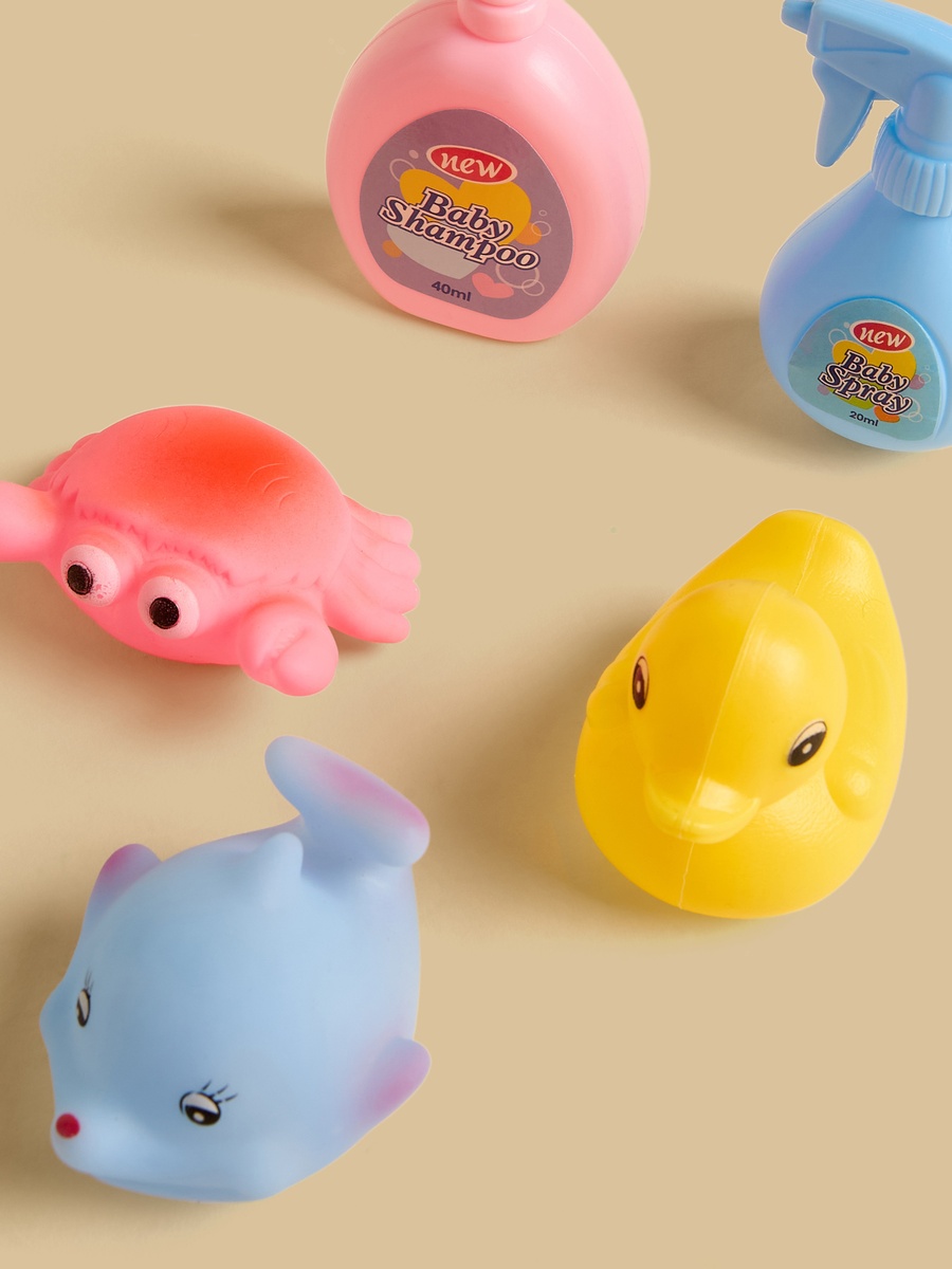 Assorted 6-Piece Bath Toy Set