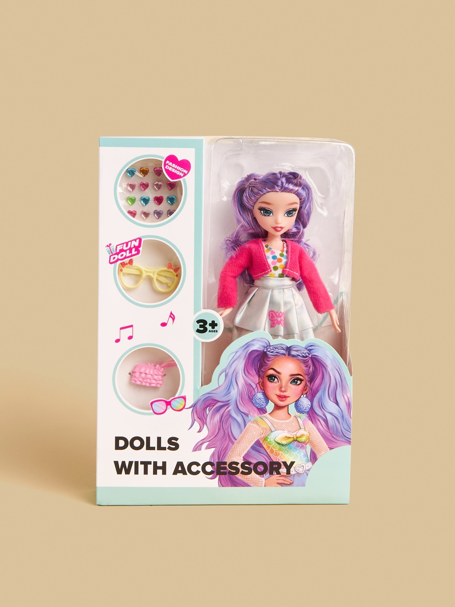 Doll with Accessory Playset