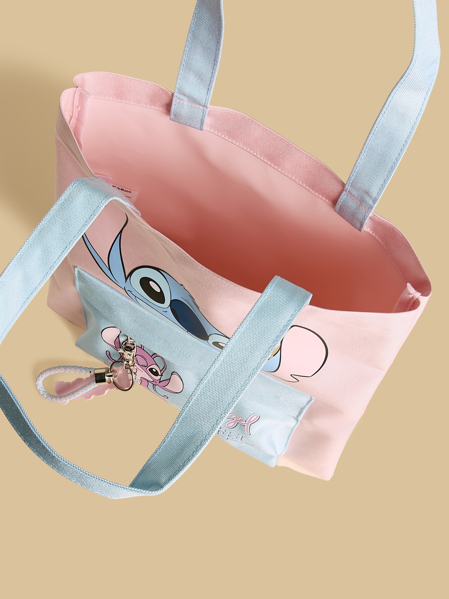 Stitch Print Tote Bag