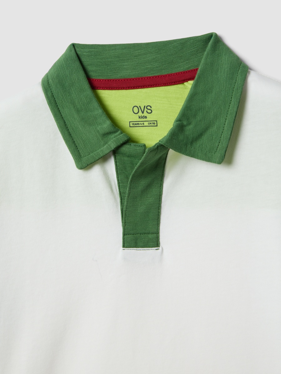 Kids Pure Cotton Oversized Polo