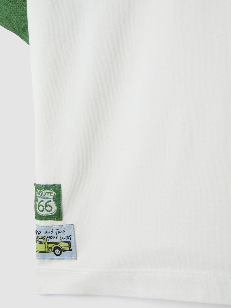 Kids Pure Cotton Oversized Polo