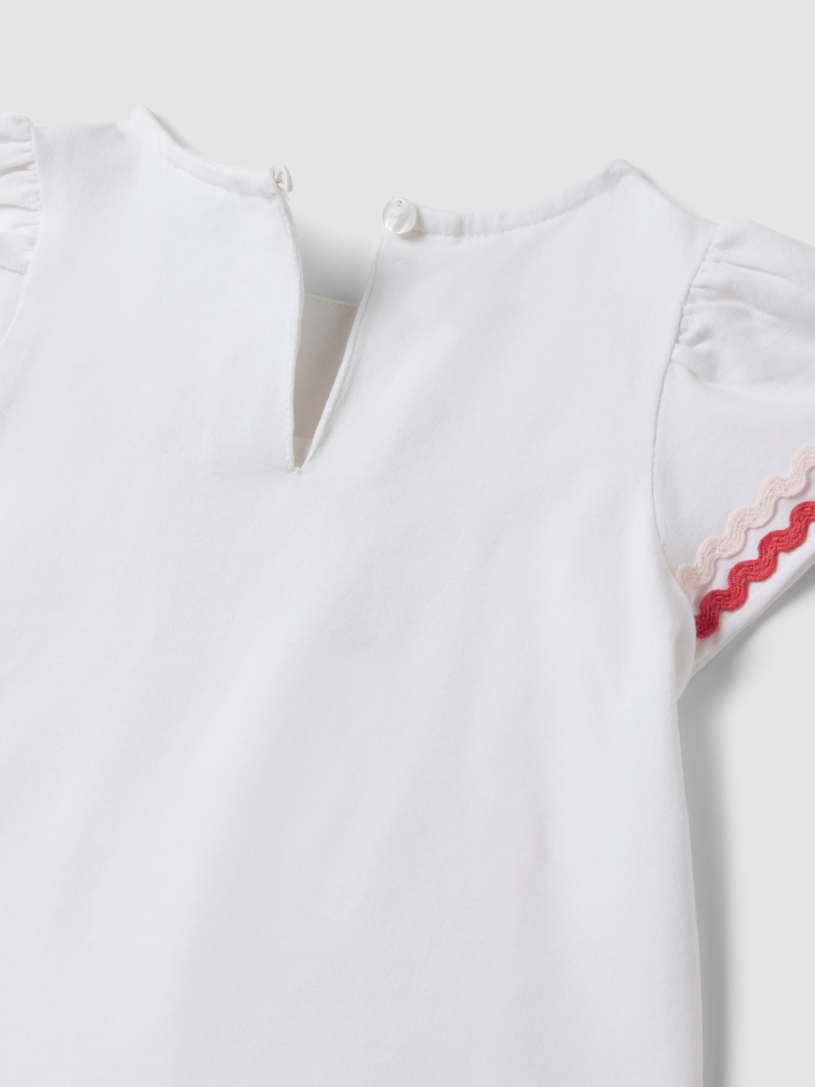 Girls Pure Cotton Regular Fit T-Shirt and Shorts Set