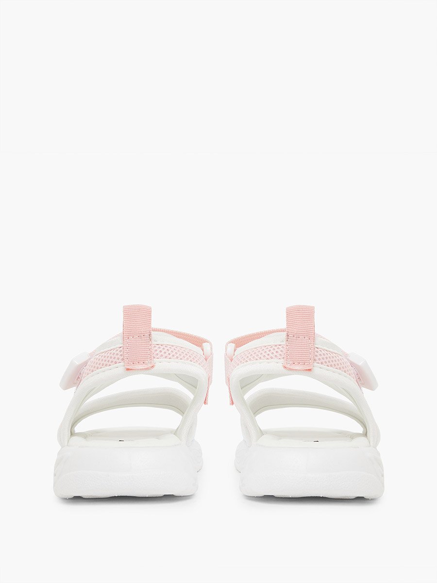 Girls Embellished Hook and Loop Sandals