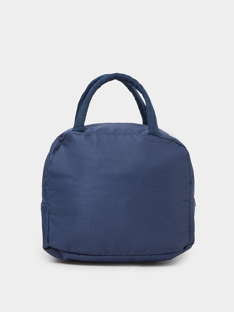 Boys Dark Blue Graphic Print Lunch Bag