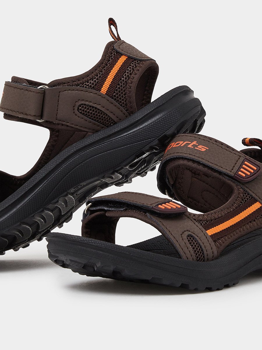 Teen Boys Casual Hook and Loop Sandals