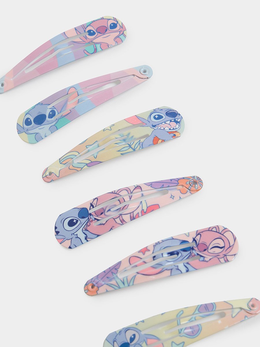 Set of 6 - Lilo And Stitch Snap Clips