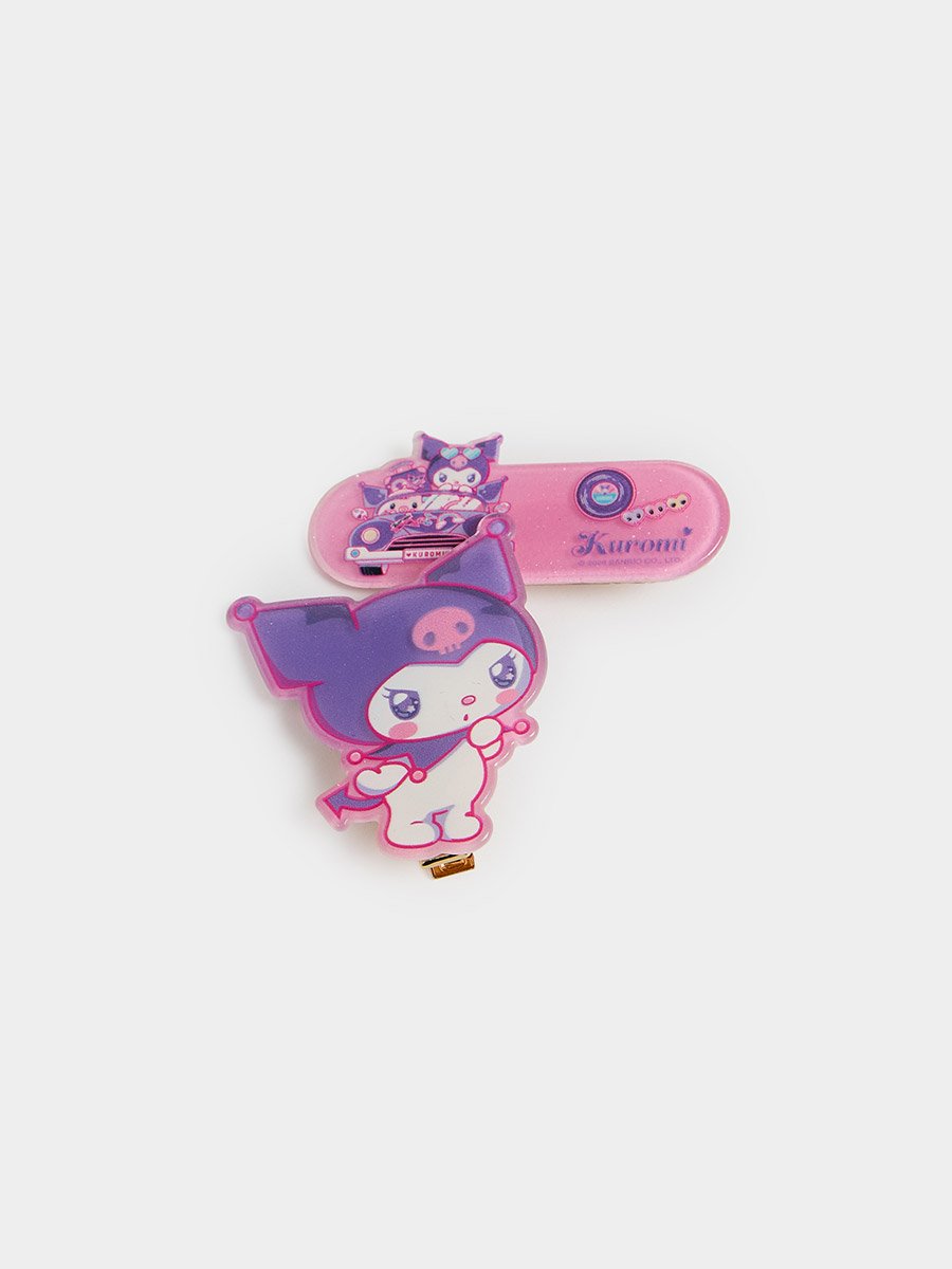 Set of 2 - Kuromi Acrylic Clips