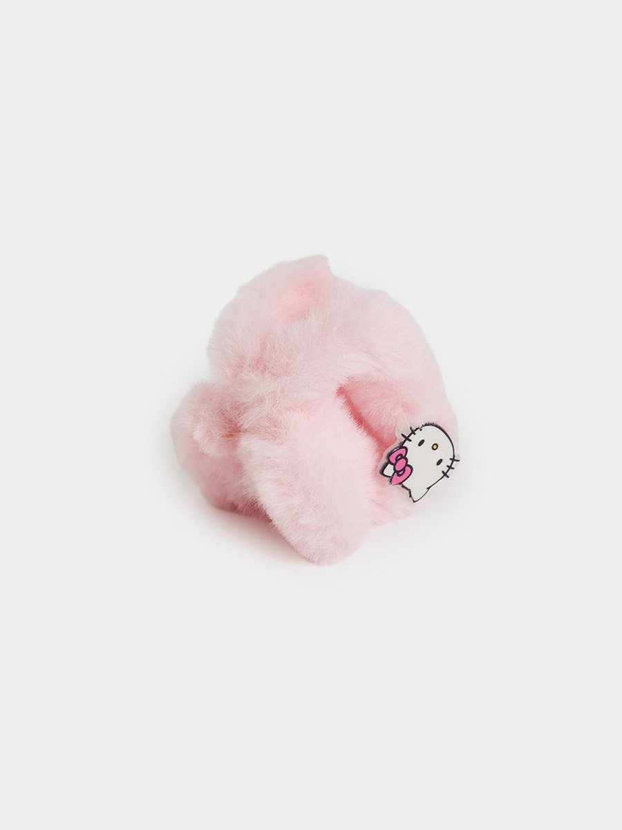 Girls Hello Kitty Fur Claw Clip