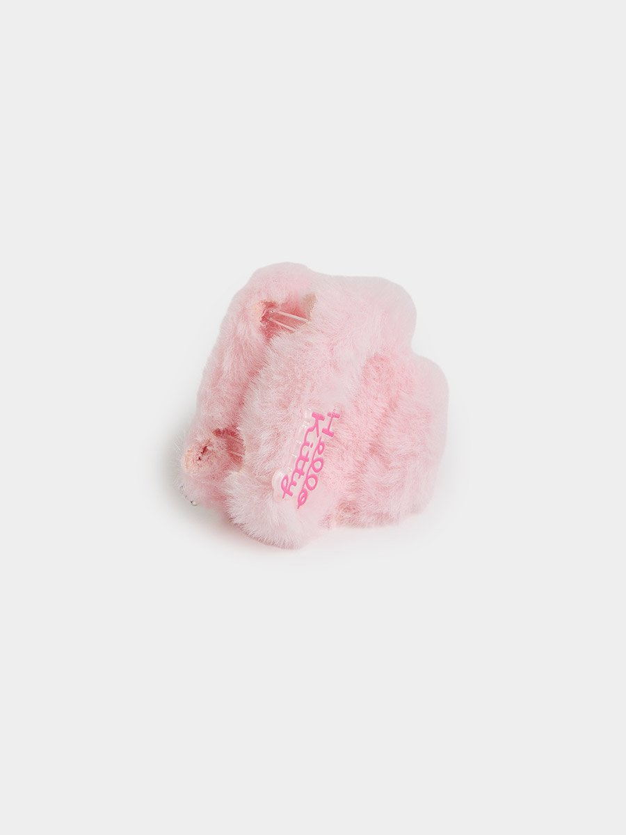 Girls Hello Kitty Fur Claw Clip