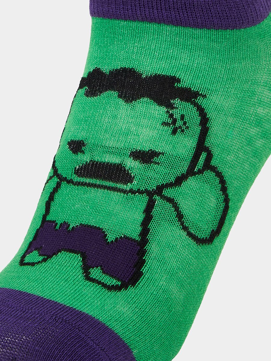 Boys Set of 3 - Avengers Ankle Socks