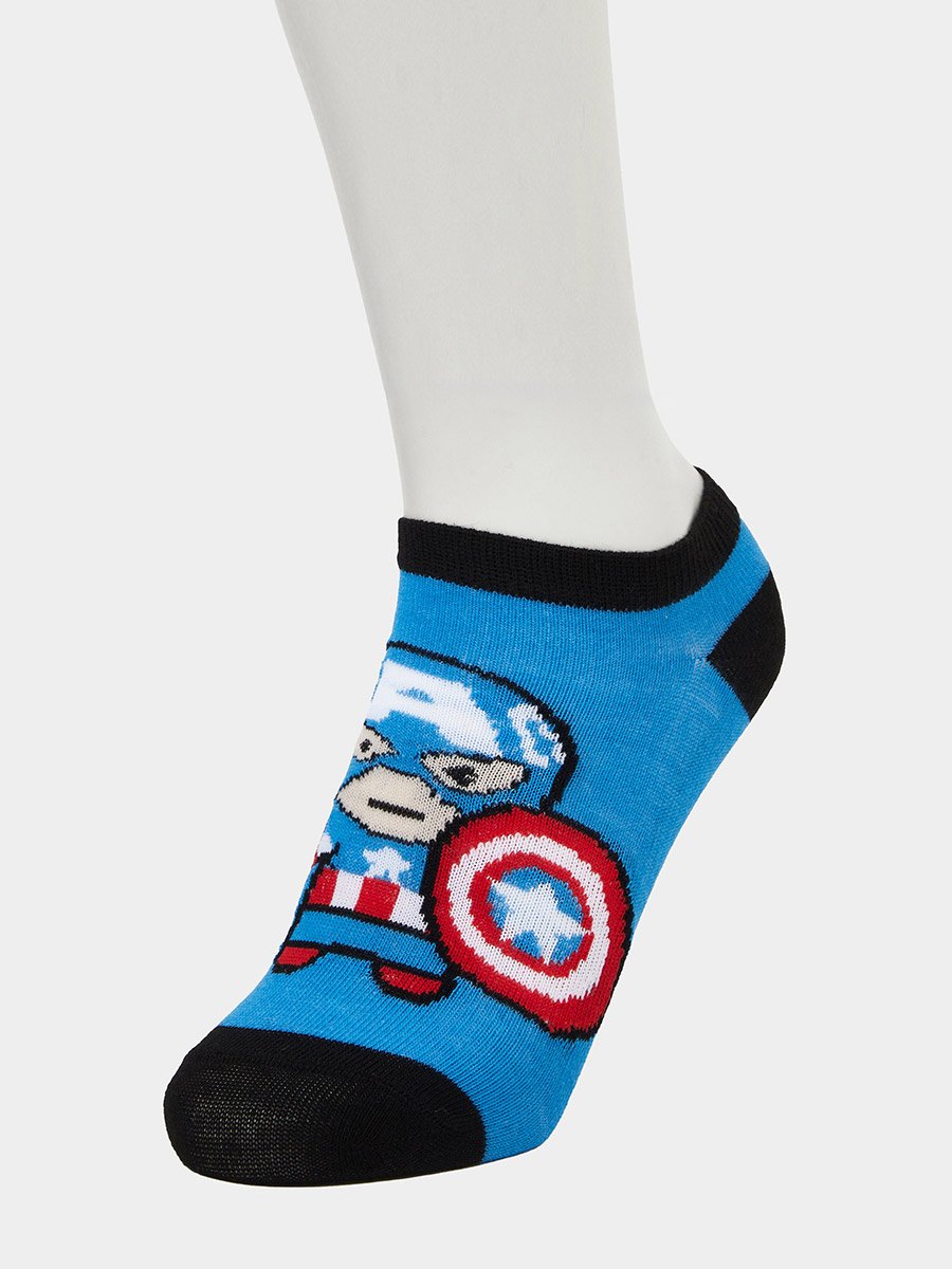 Boys Set of 3 - Avengers Ankle Socks