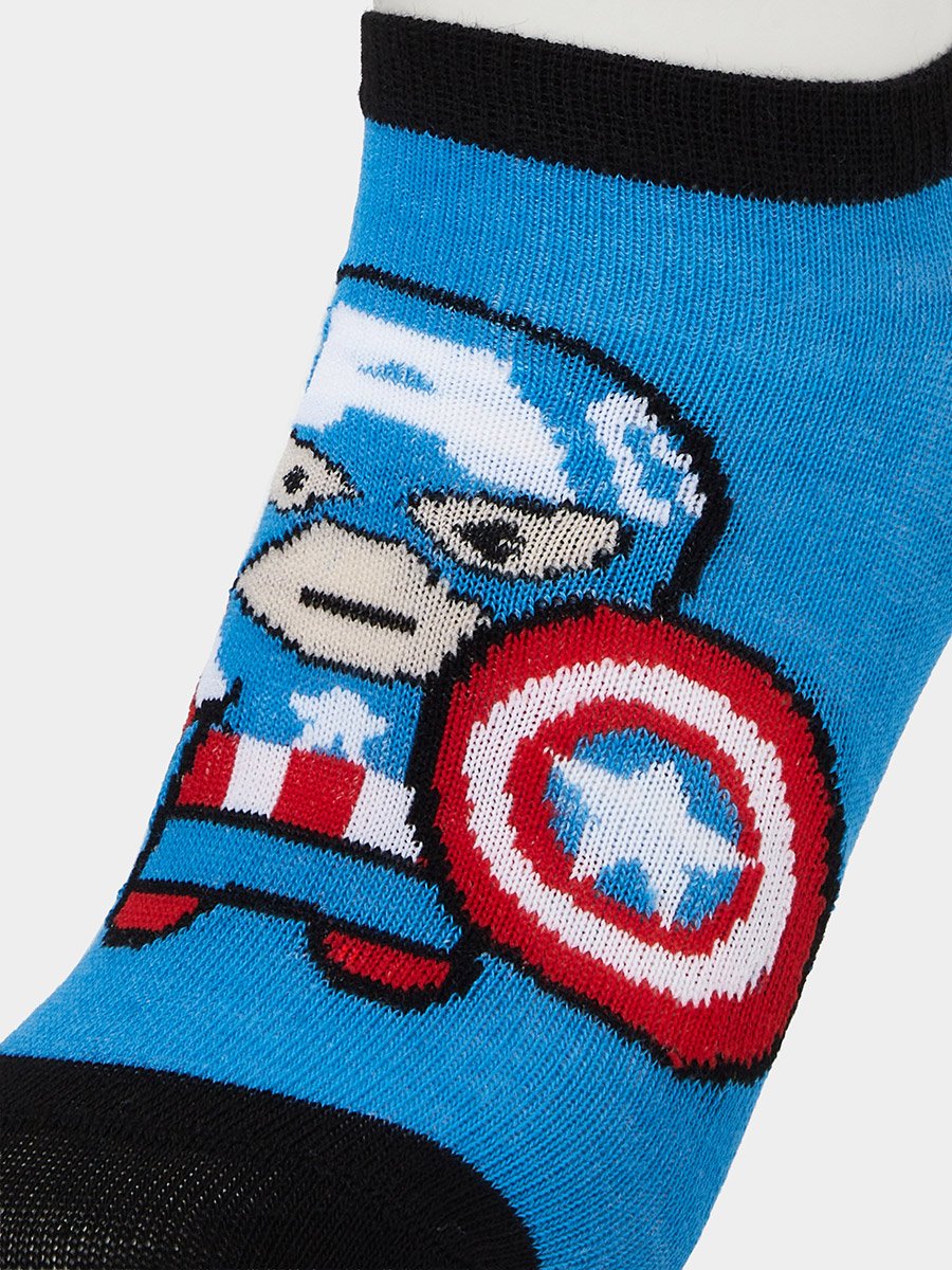 Boys Set of 3 - Avengers Ankle Socks