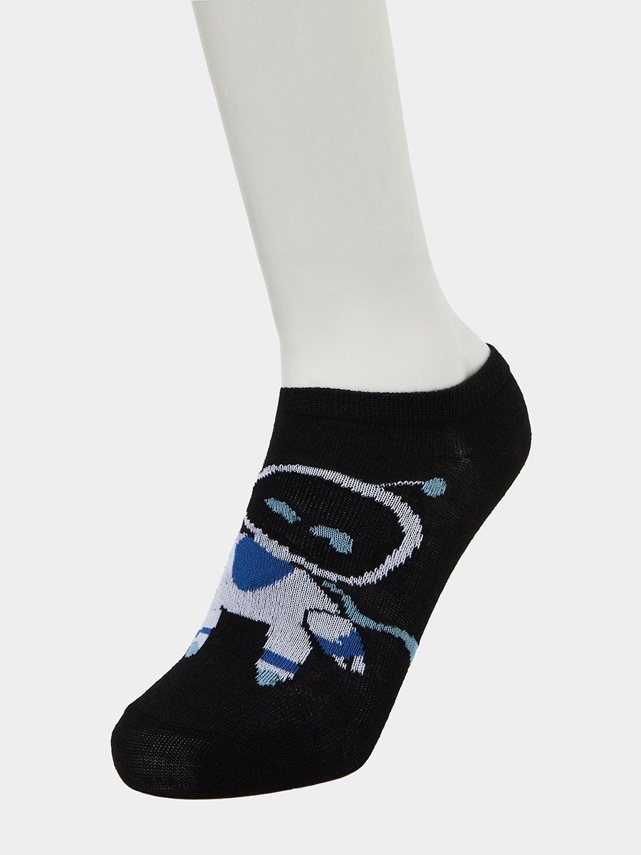 Boys Set of 3 - Astrobots Ankle Socks