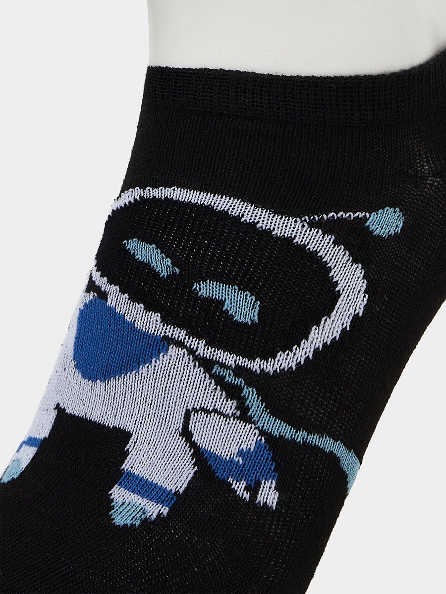 Boys Set of 3 - Astrobots Ankle Socks