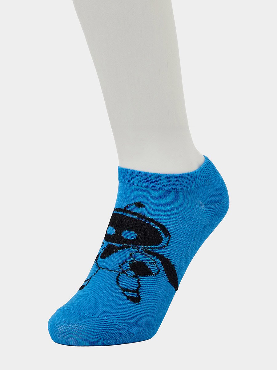 Boys Set of 3 - Astrobots Ankle Socks