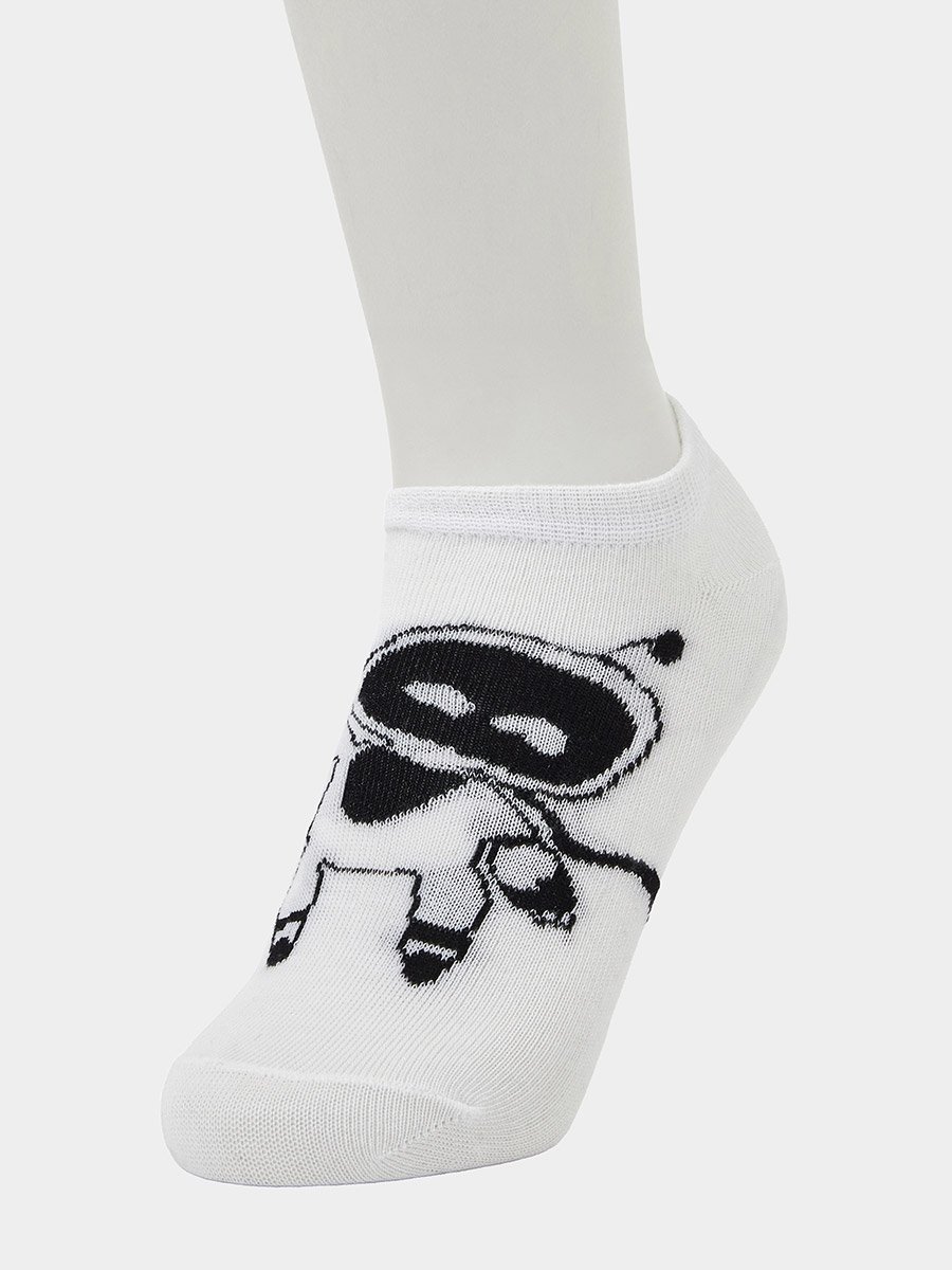 Boys Set of 3 - Astrobots Ankle Socks