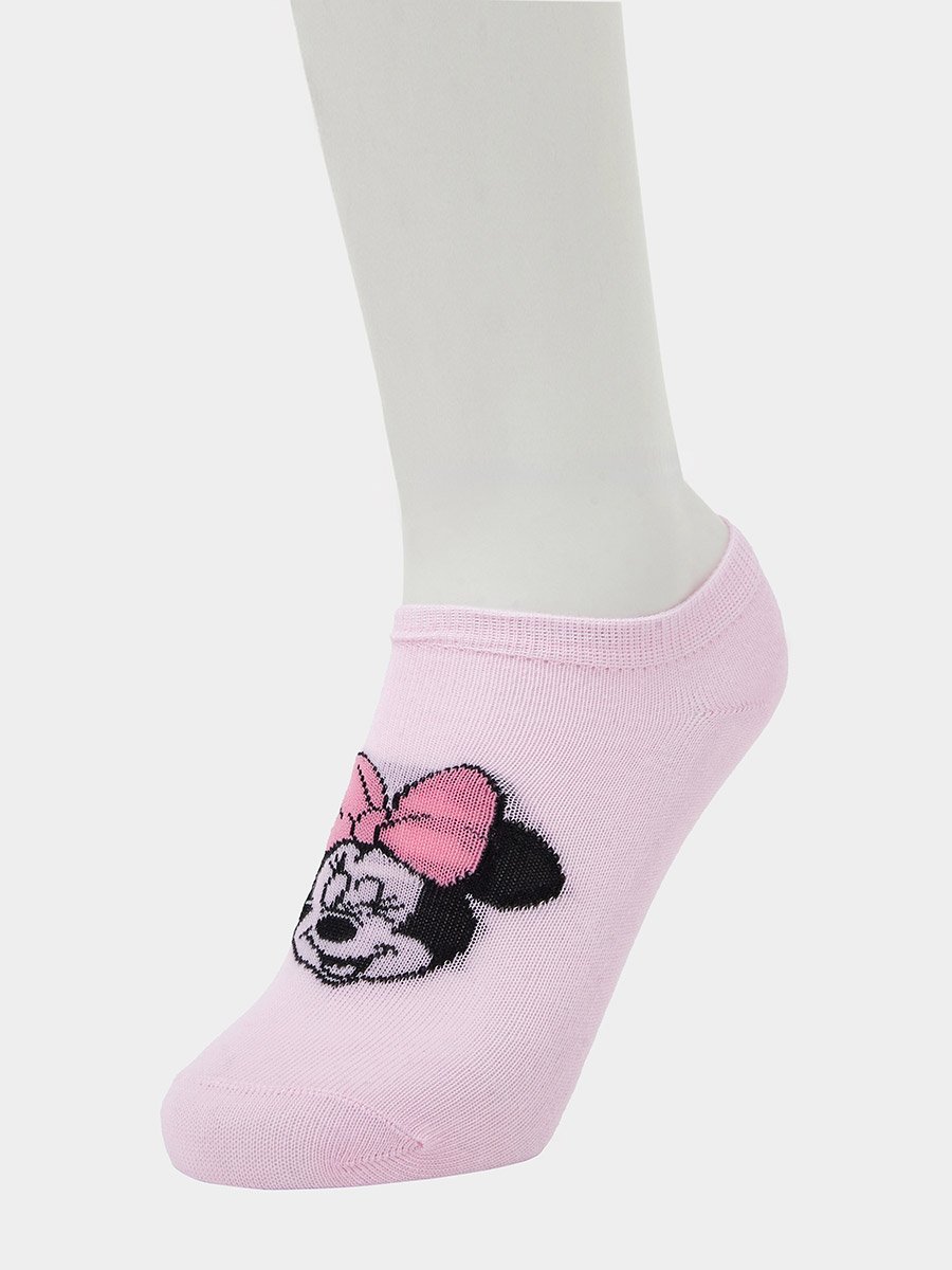 Girls Set of 3 - Minnie Mouse Ankle Socks