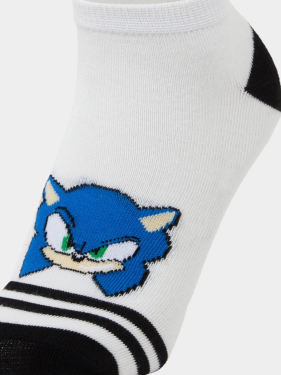 Boys Set of 3 - Sonic Ankle Socks