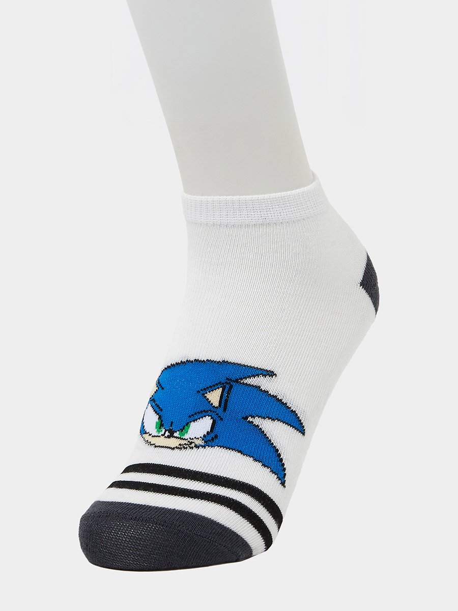 Boys Set of 3 - Sonic Ankle Socks