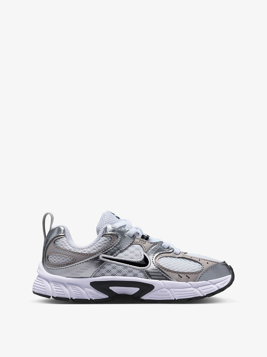 Kids Grey V6 RNR Lace-Up Sneakers 