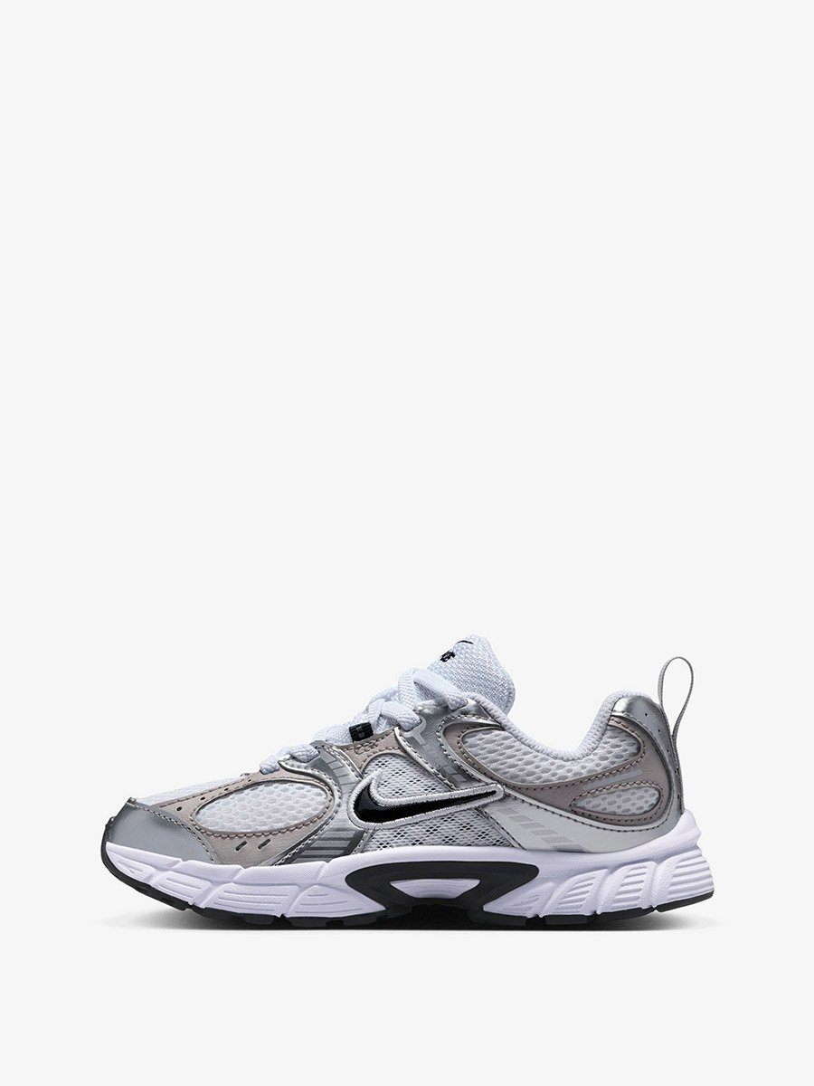 Kids Grey V6 RNR Lace-Up Sneakers 