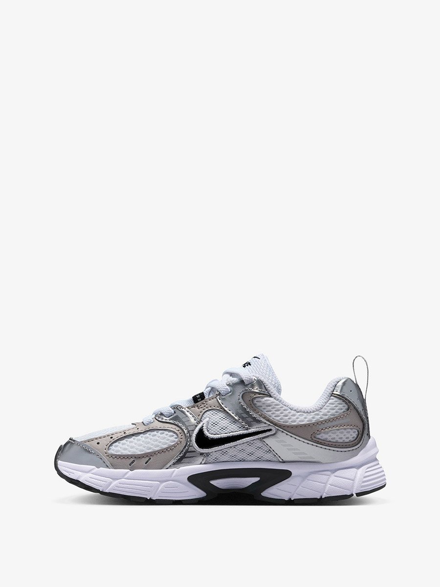 Kids Grey V6 RNR Lace-Up Sneakers 