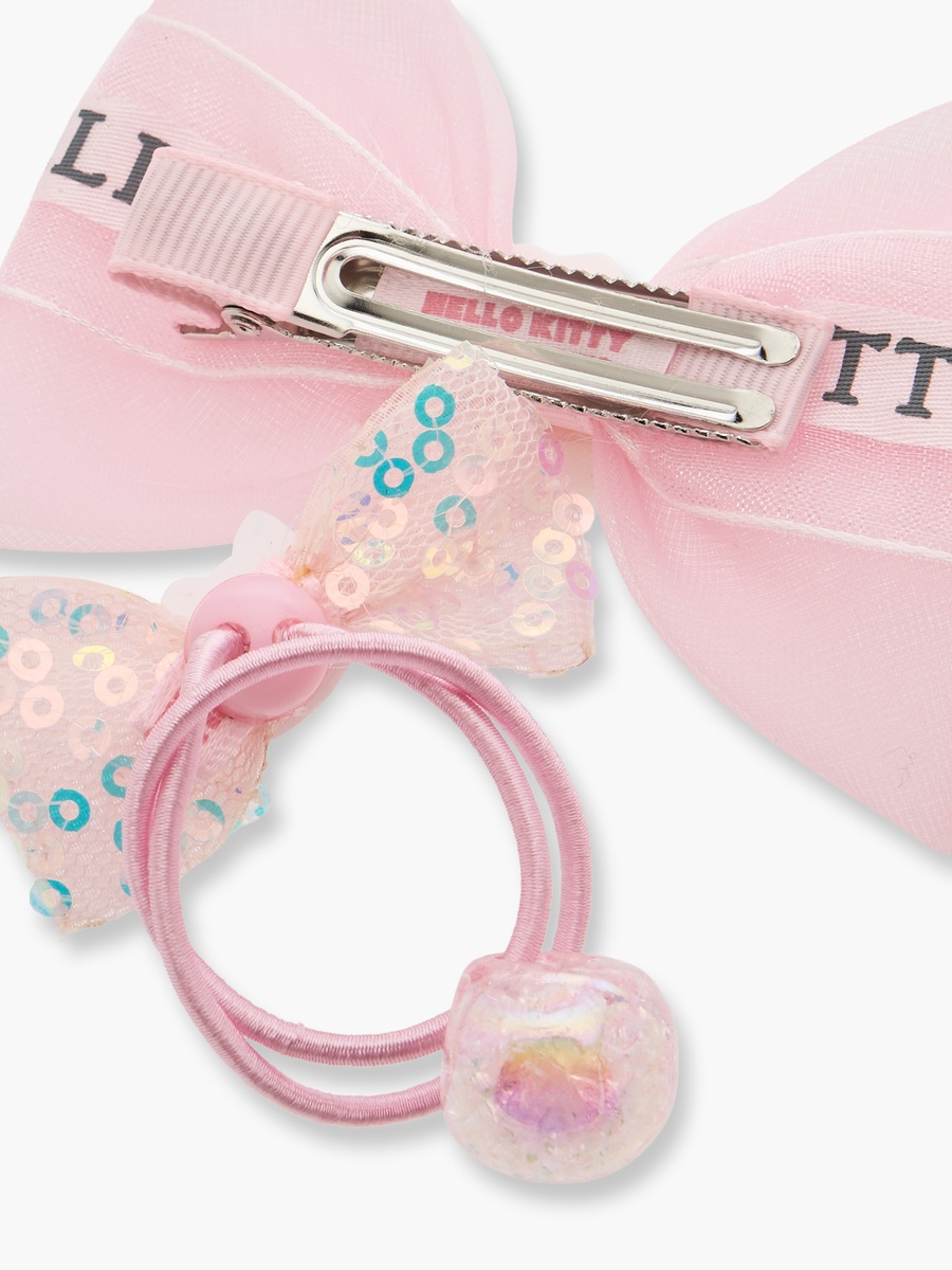 Set of 2 Hello Kitty Hair Accessory with Bow Embellishment