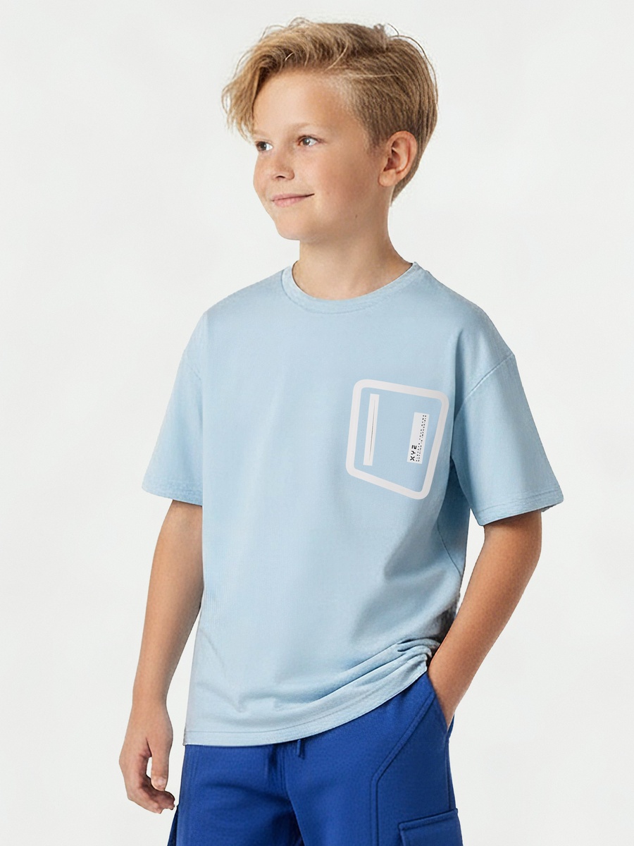 Crew Neck Short Sleeves T-Shirt with Graphic