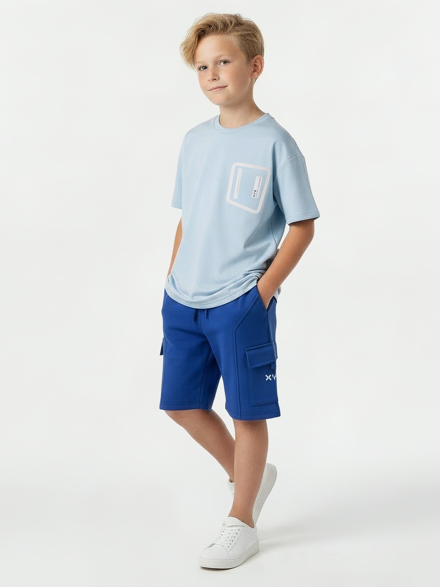 Crew Neck Short Sleeves T-Shirt with Graphic