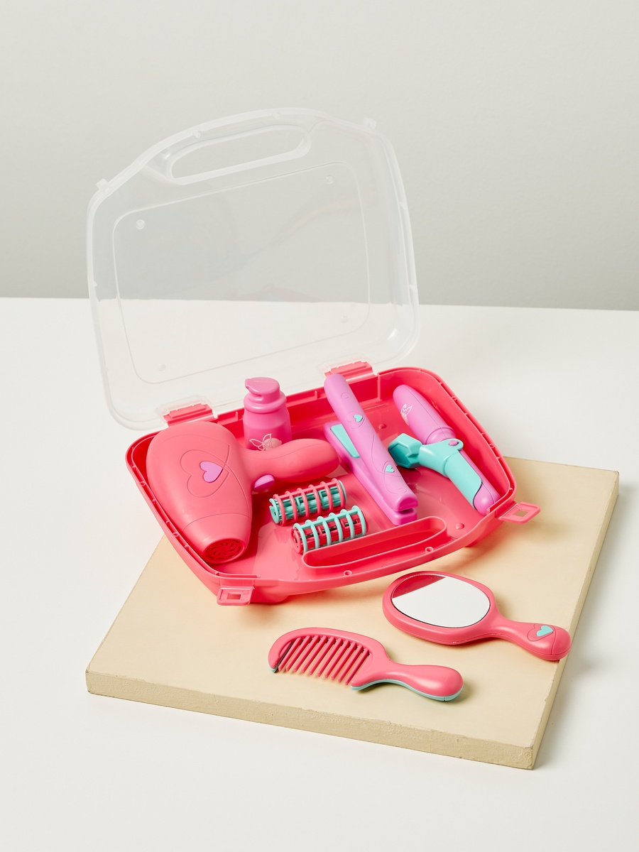 11-Piece Hair Stylist Carry Case Playset