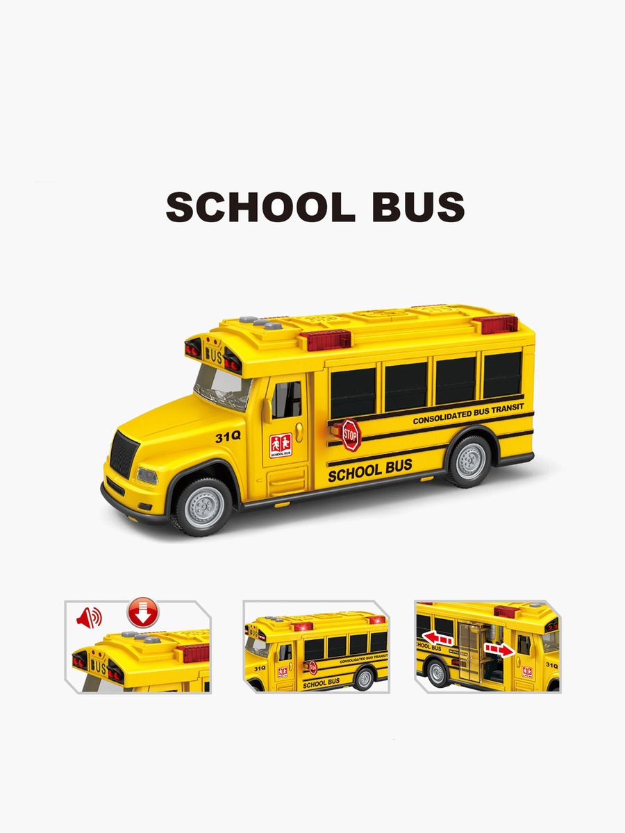Toystar School Bus Toy