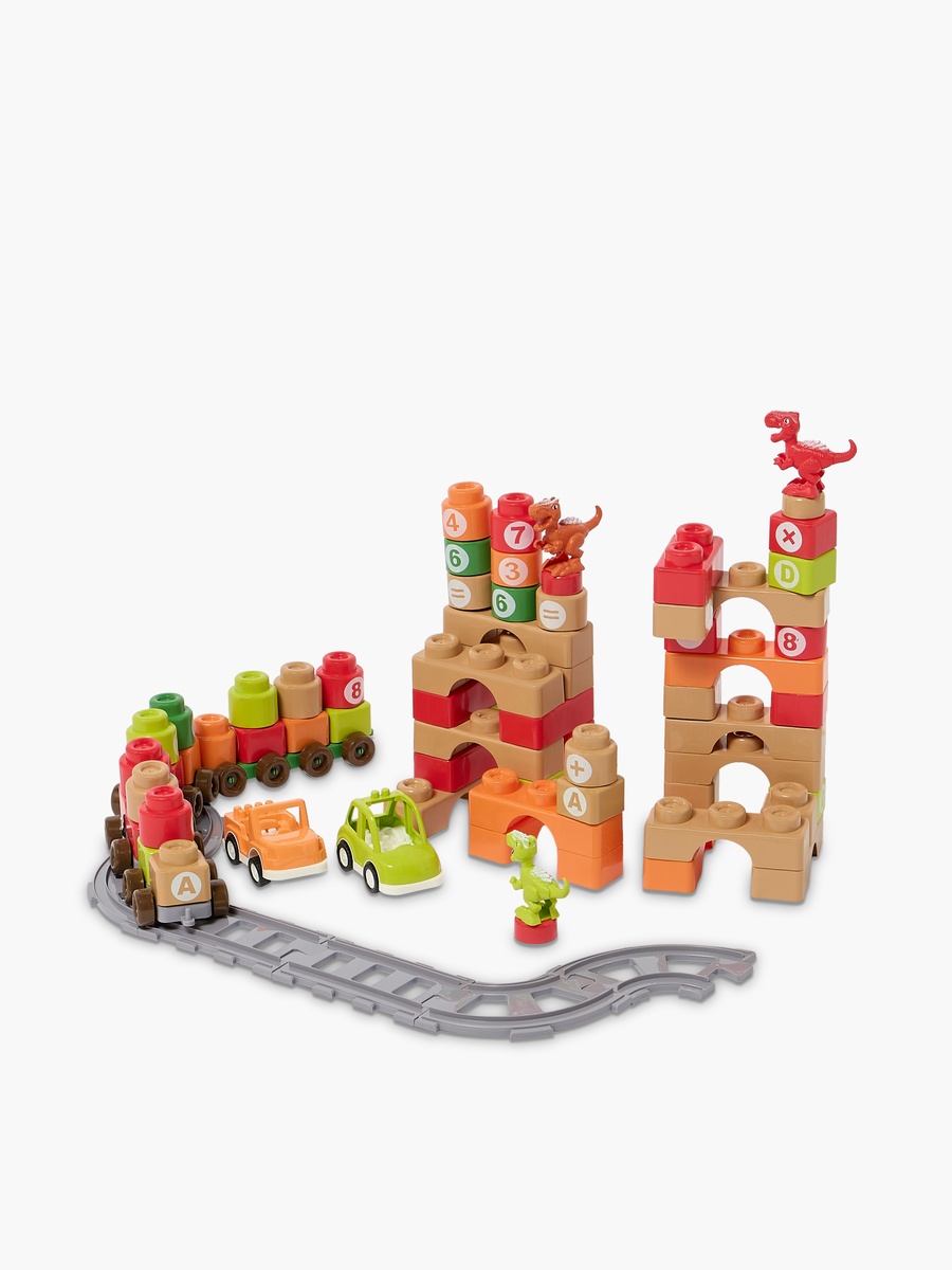 98-Piece Dinosaur Building Blocks Set