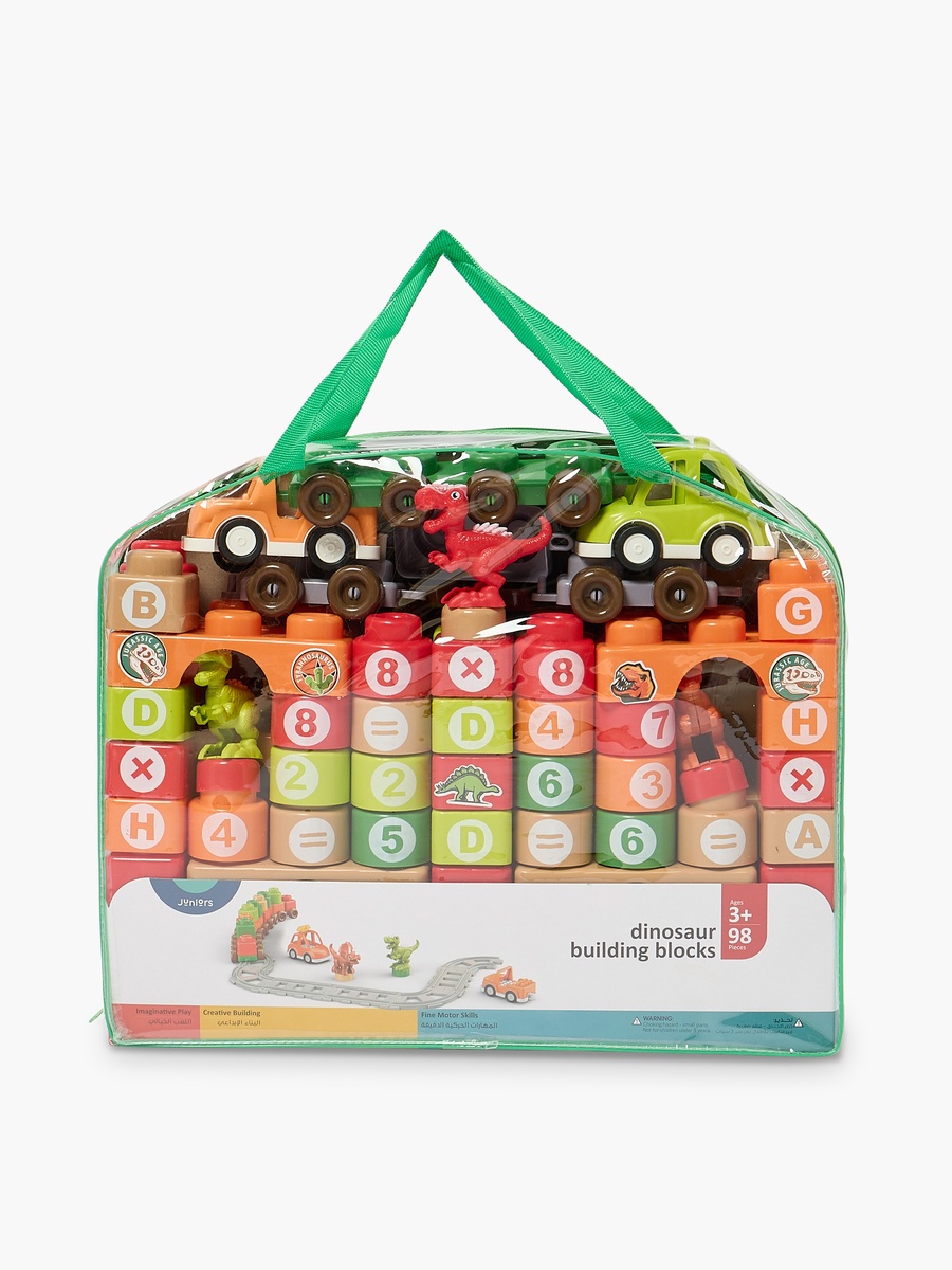 98-Piece Dinosaur Building Blocks Set