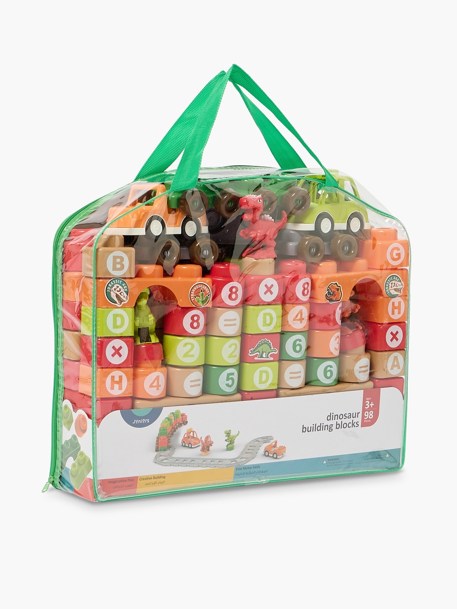 98-Piece Dinosaur Building Blocks Set