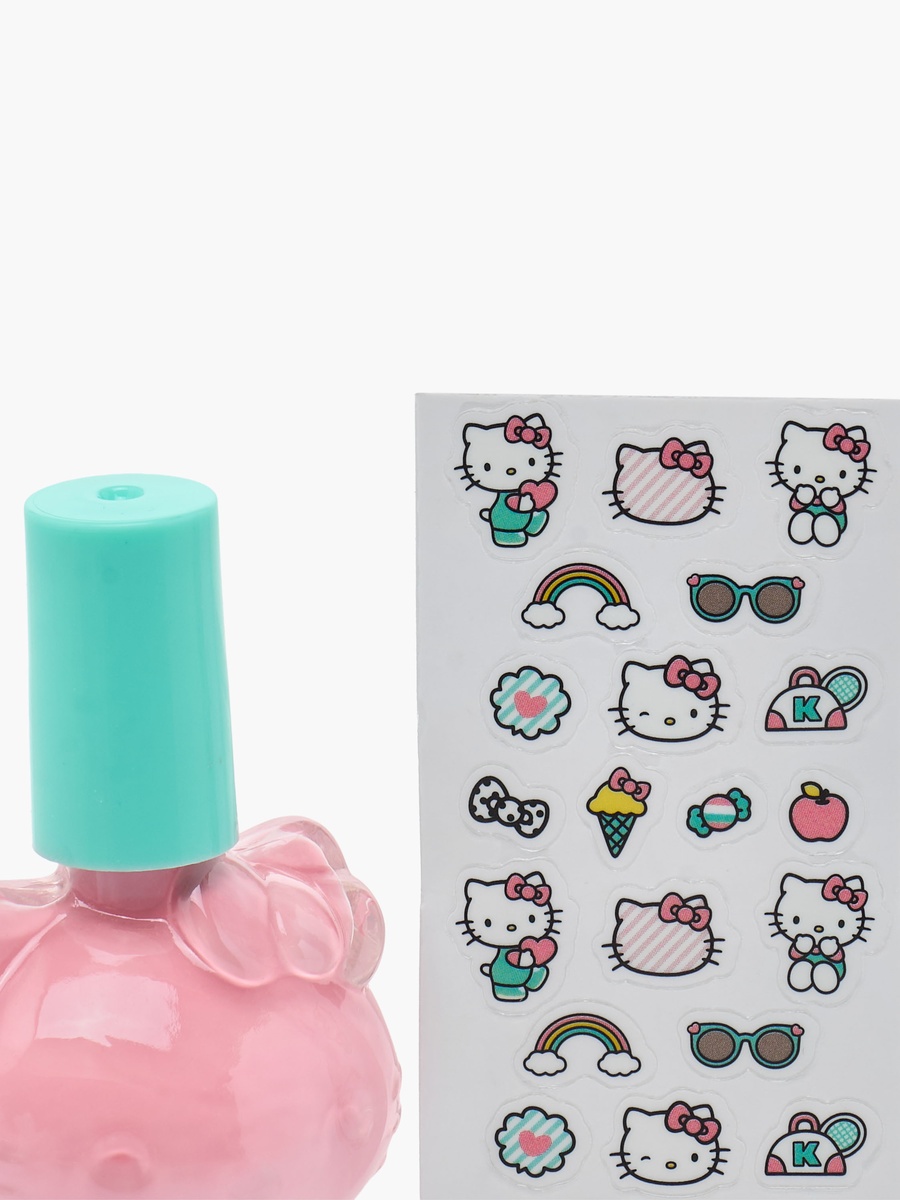 Hello Kitty Nail Polish and Sticker Set