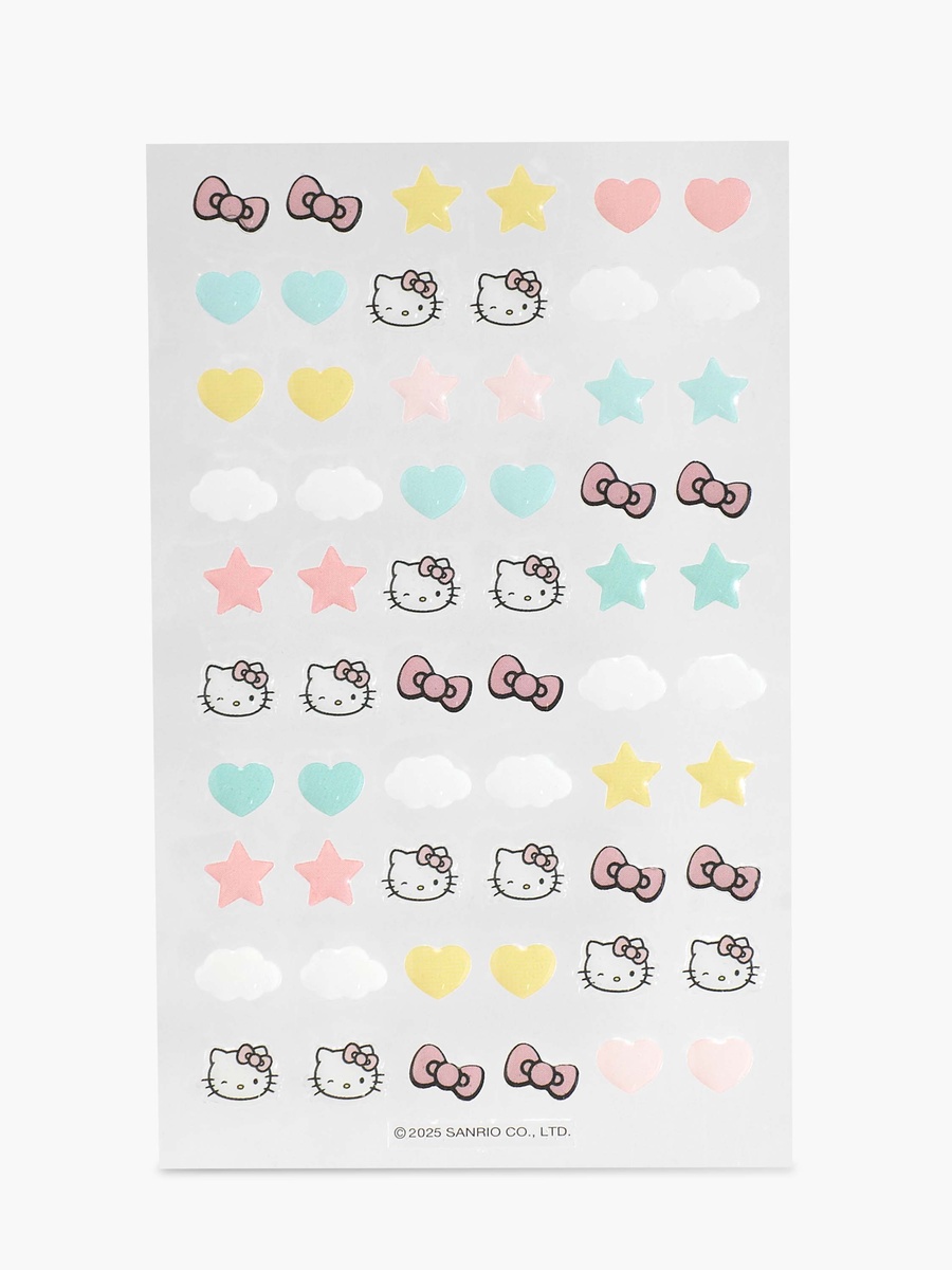 Hello Kitty 30-Piece Stick-On Earrings Set