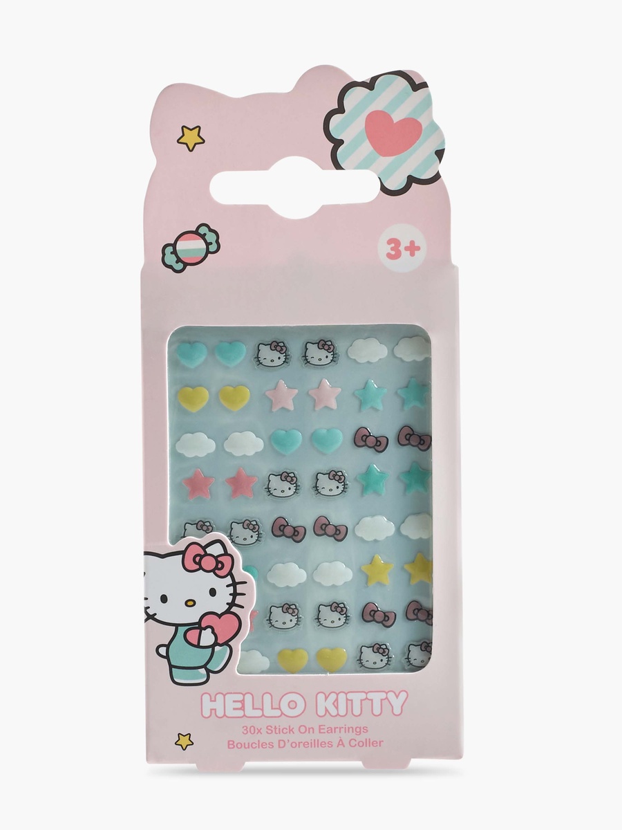 Hello Kitty 30-Piece Stick-On Earrings Set