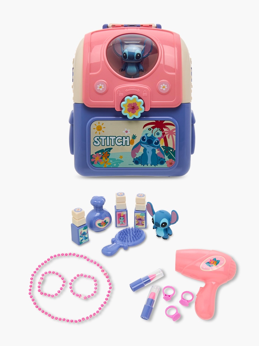 Stitch Print Vanity Backpack Playset
