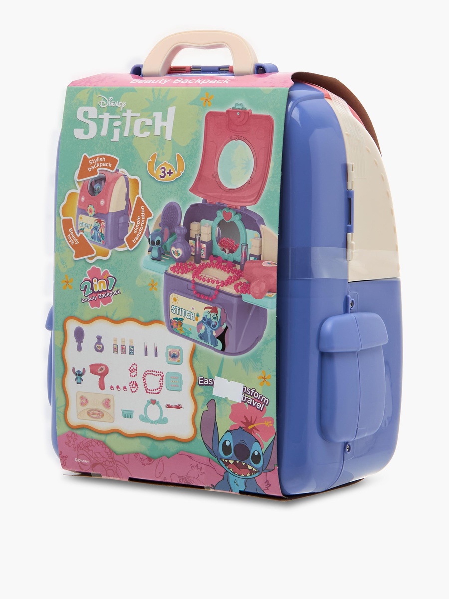 Stitch Print Vanity Backpack Playset