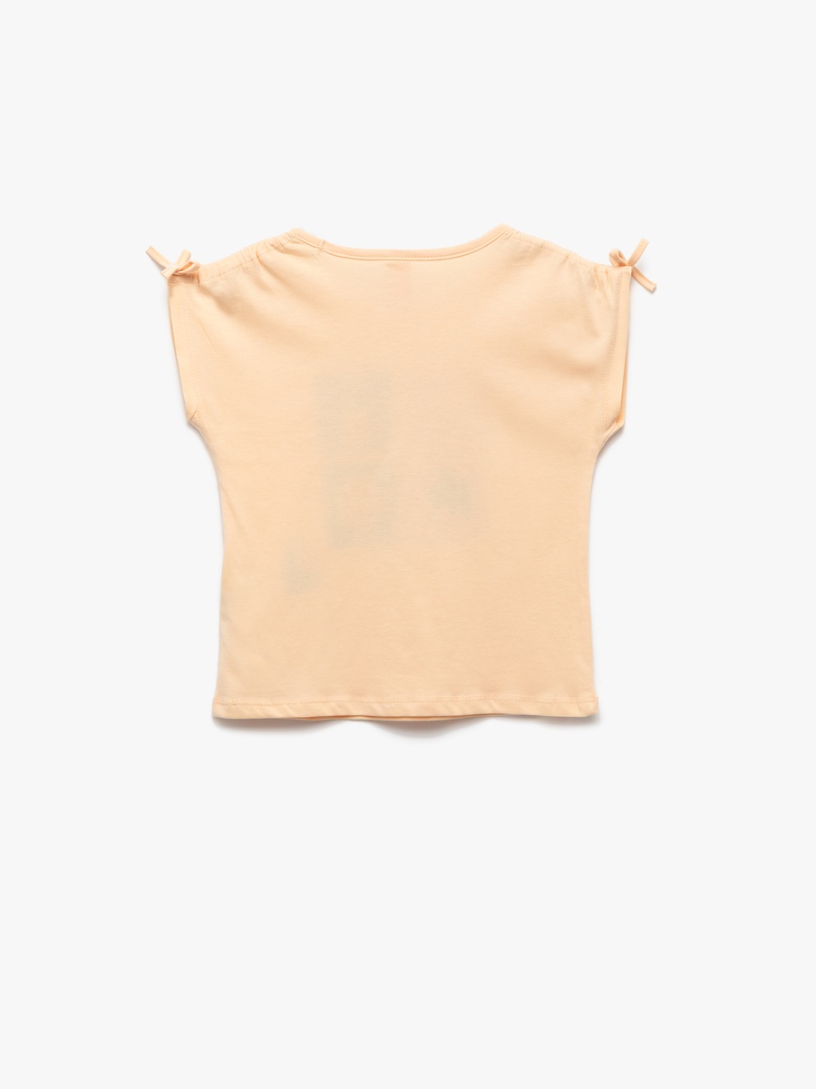 Printed Short Sleeves Cotton T-Shirt
