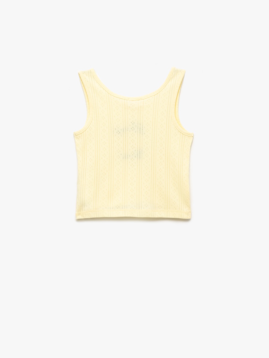 Embroidered Tank Top