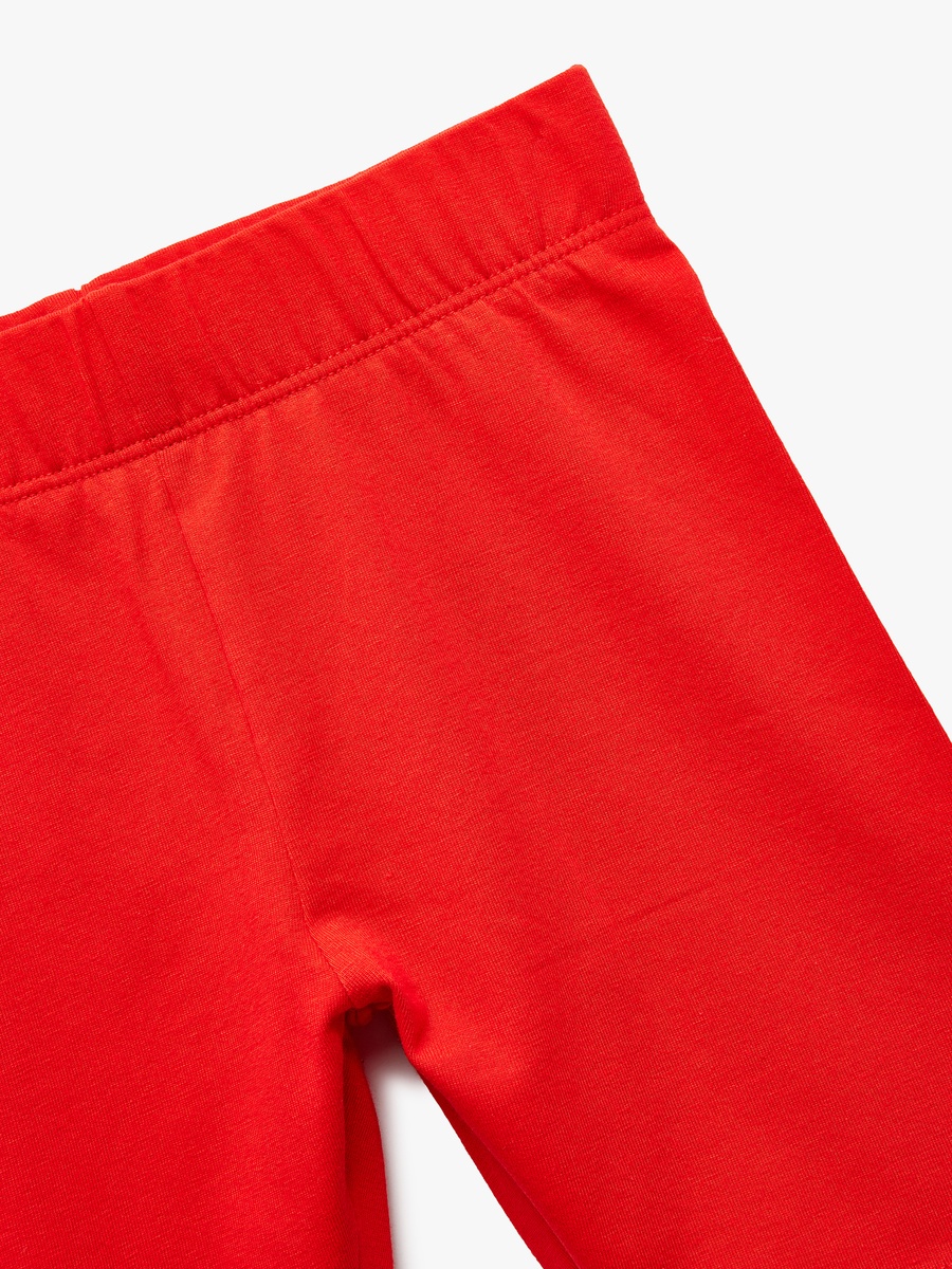 Solid Shorts with Elastic Waist