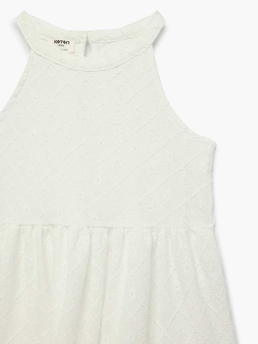 Solid Sleeveless Dress