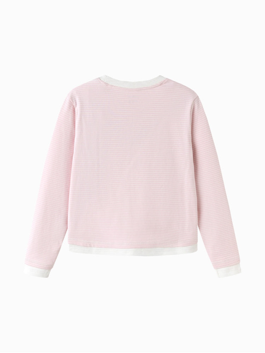 Girls Graphic Print Long Sleeves T-Shirt