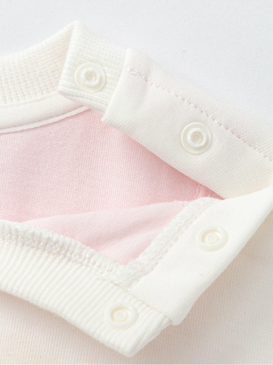 Girls Printed Layered Sweatshirt