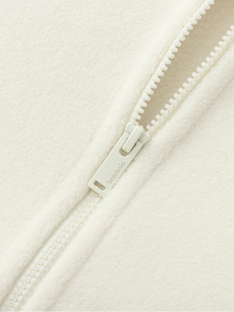 Hooded Zip-Up Jacket with Contrast Sleeves