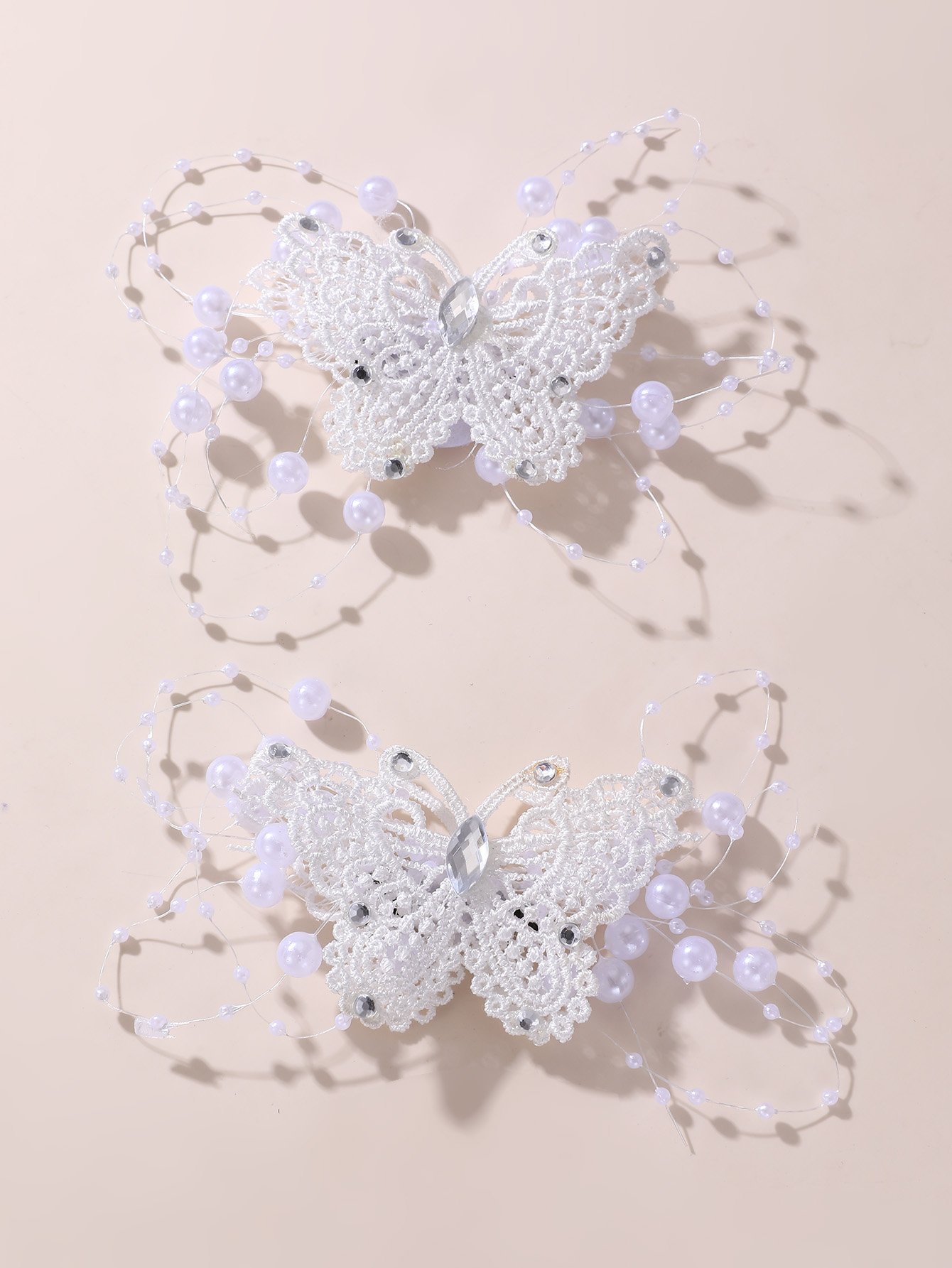 Set of 2 - Butterfly Hair Clips