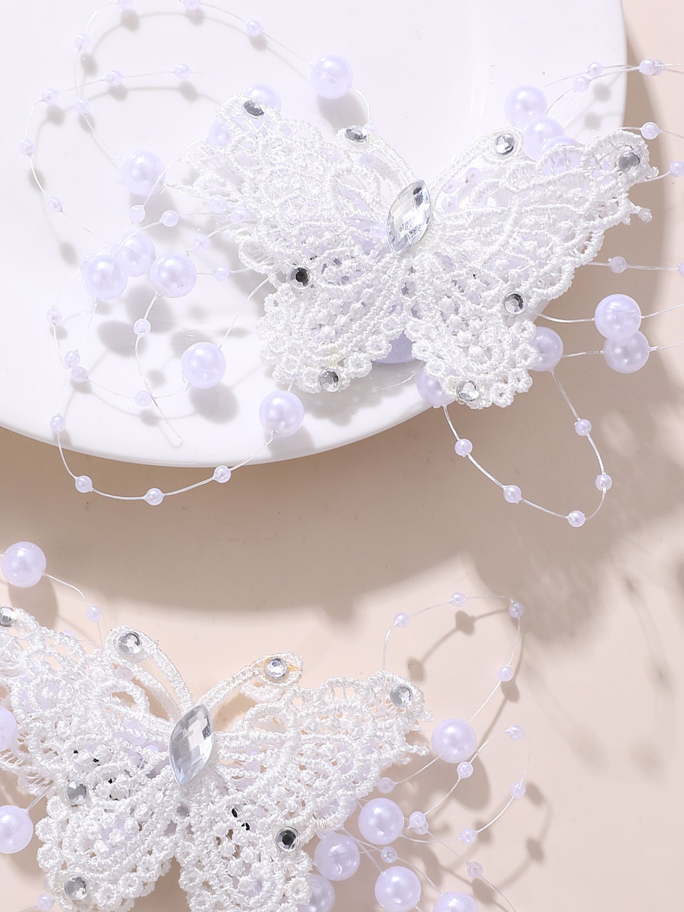 Set of 2 - Butterfly Hair Clips