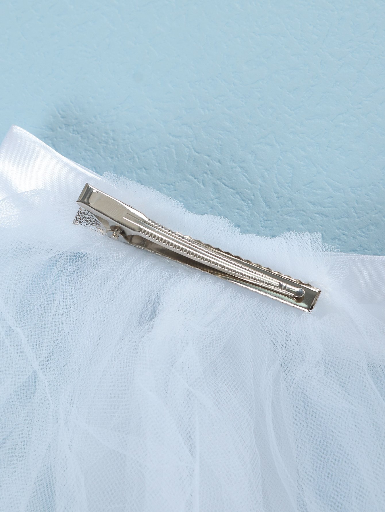 Mesh Bow Hair Clip