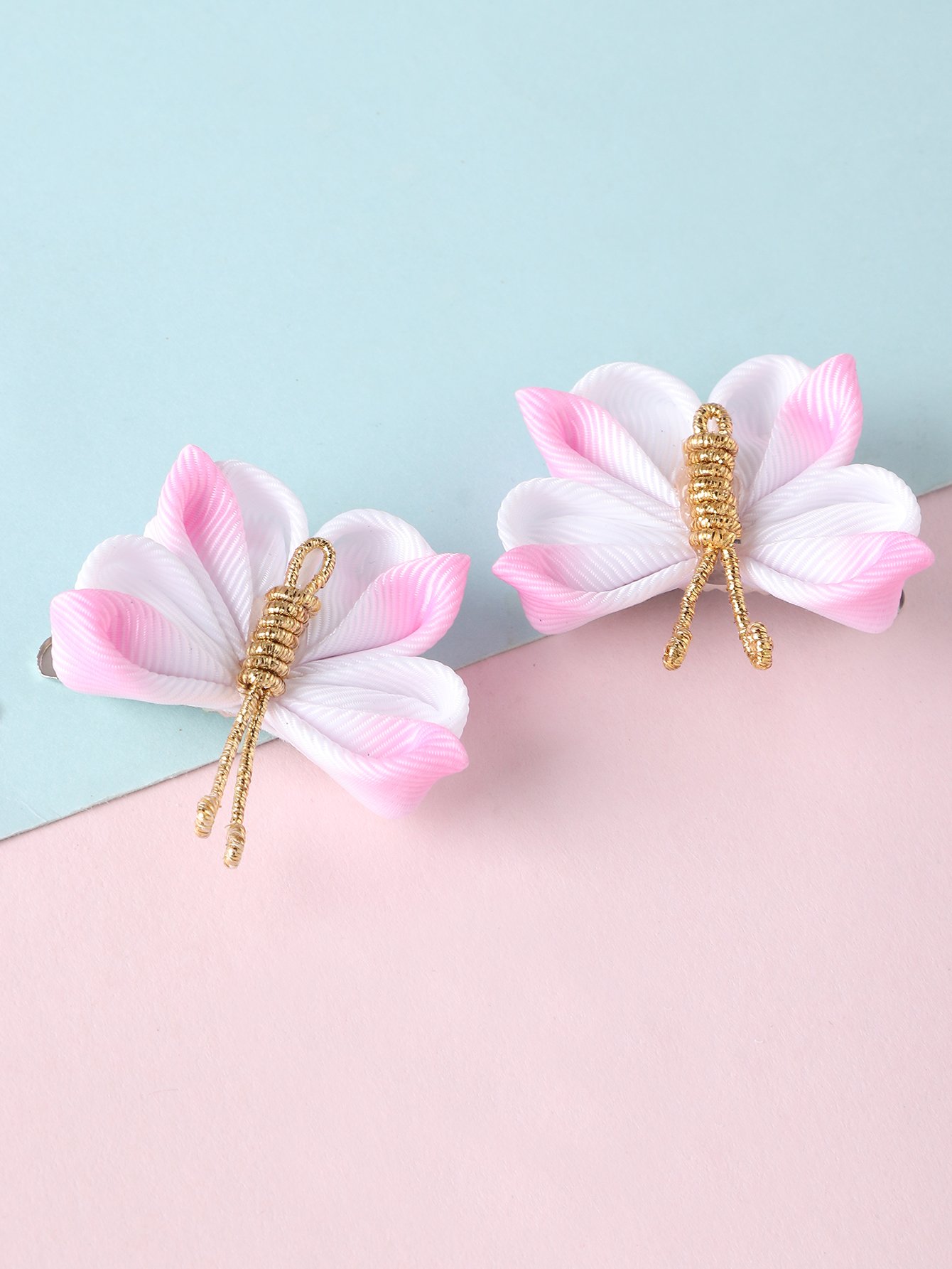 Set of 2 - Butterfly Hair Clips